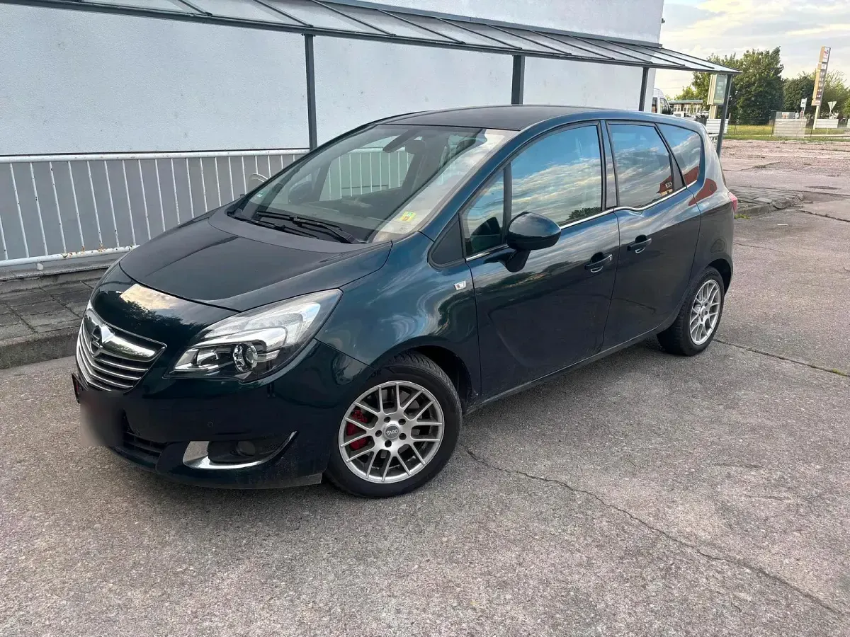 Gebraucht Opel Meriva 140 PS (102 kW) 2014 Grün Van / Kleinbus