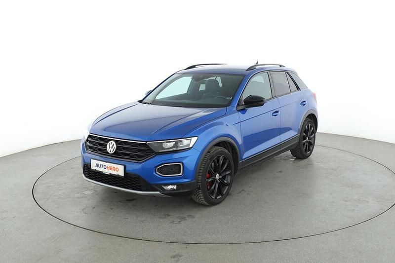 Blau Gebraucht 2020 VW T-Roc Sportline SUV | 21.270 € (Fairer Preis) - Bild 1/3