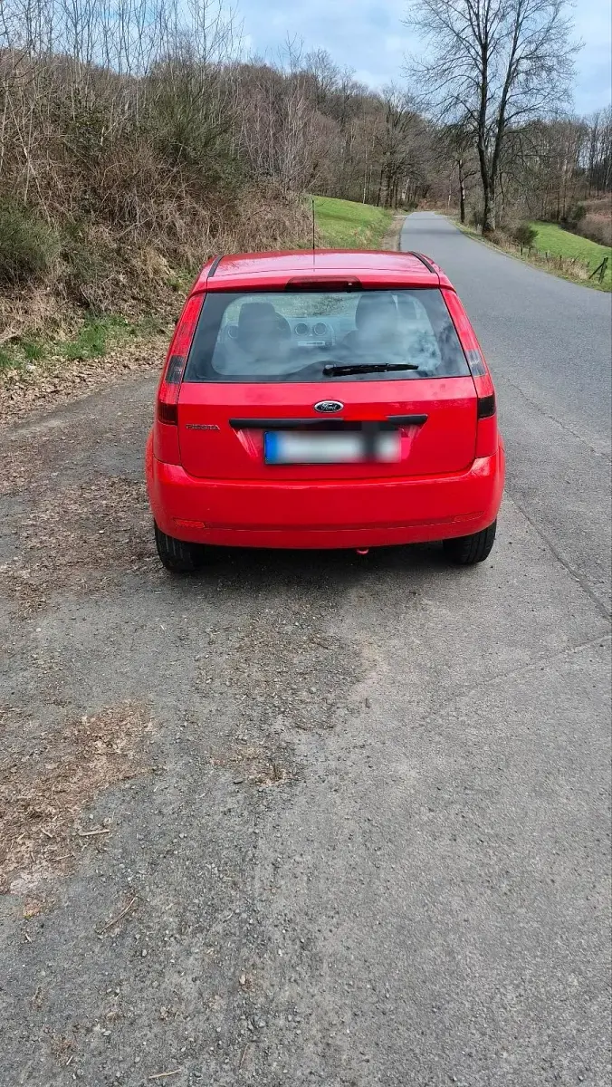 Gebraucht Ford Fiesta 2004 Rot Kleinwagen
