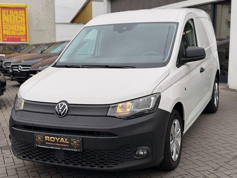 Gebraucht VW Caddy 102 PS (75 kW) 2021 Weiß Van / Kleinbus