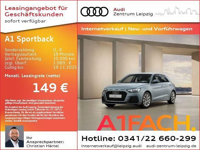 Schwarz Neu 2025 Audi A1 Sportback Advanced Plus Kleinwagen | 25.890 € (Superpreis) - Bild 1/2