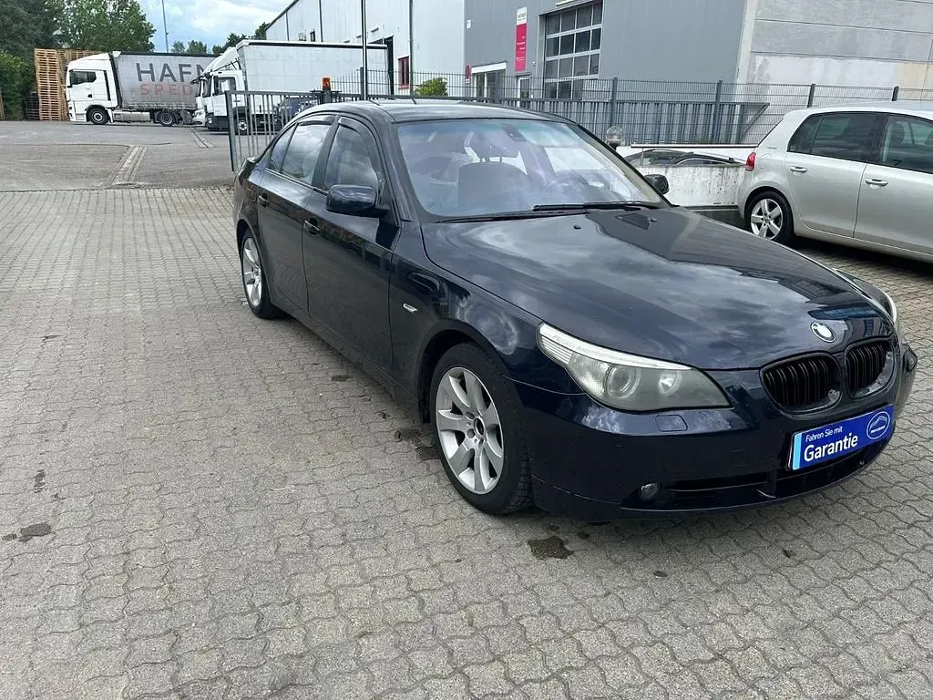 Brugt BMW 525 218 HK (160 kW) 2005 Blå Sedan