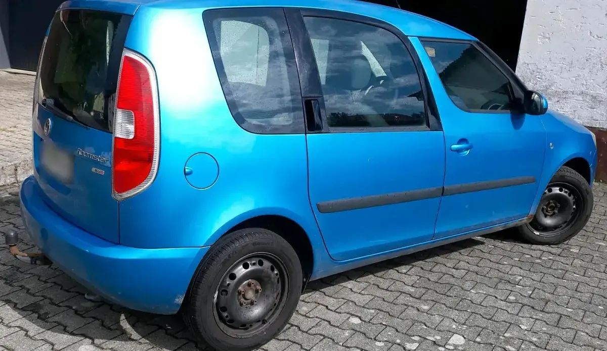 Gebraucht Skoda Roomster 105 PS (77 kW) 2008 Blau Van / Kleinbus