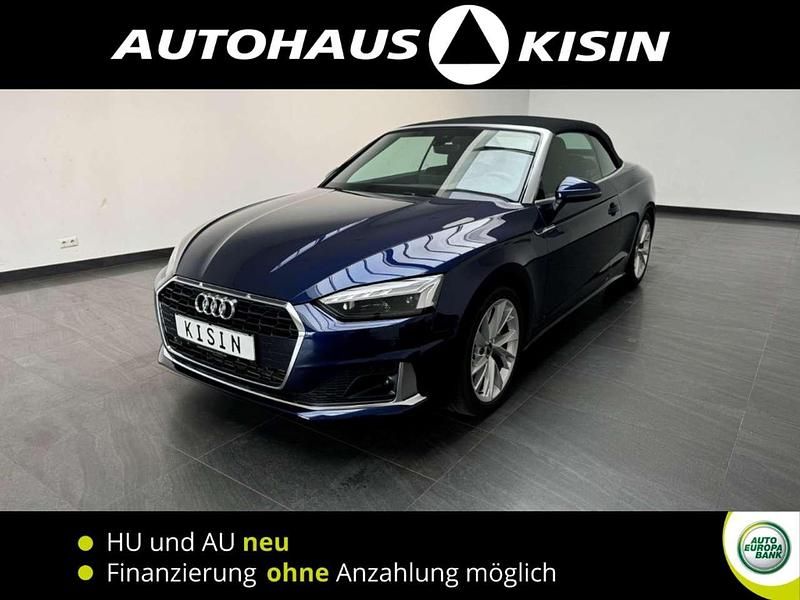 Navarrablau metallic Gebraucht 2024 Audi A5 Cabriolet Advanced Plus Cabrio | 40.799 € (Guter Preis) - Bild 1/4