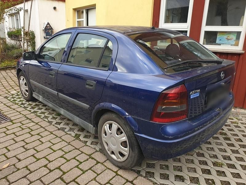 Gebraucht Opel Astra 100 PS (73 kW) 2003 Blau Coupé
