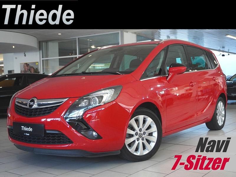 Powerrot Gebraucht 2014 Opel Zafira Tourer Sport Van / Kleinbus | 9.950 € (Fairer Preis) - Bild 1/3