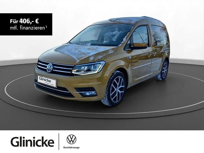 Gelb Gebraucht 2020 VW Caddy Highline Van / Kleinbus | 32.400 € - Bild 1/4