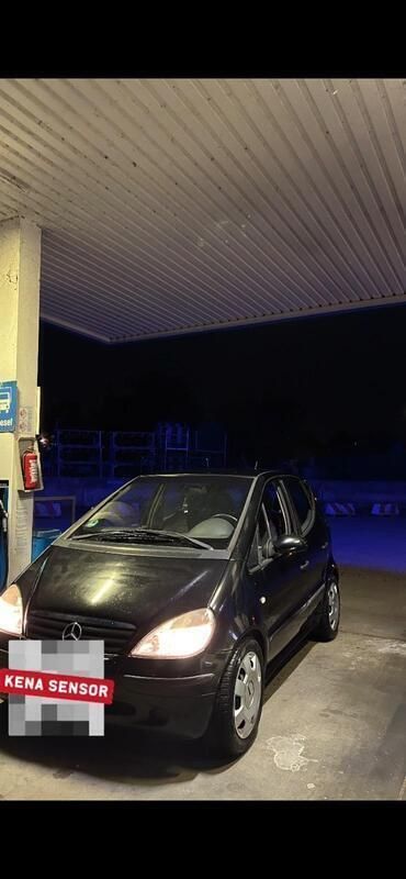 Schwarz Gebraucht 2000 Mercedes A170 Elegance Kleinwagen | 400 € (Superpreis) - Bild 1/4
