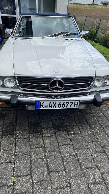 Blau Gebraucht 1984 Mercedes 380 Cabrio | 22.900 € - Bild 1/4