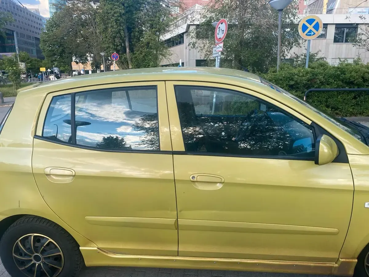 Gebraucht Kia Picanto 65 PS (47 kW) 2007 Gelb Kleinwagen
