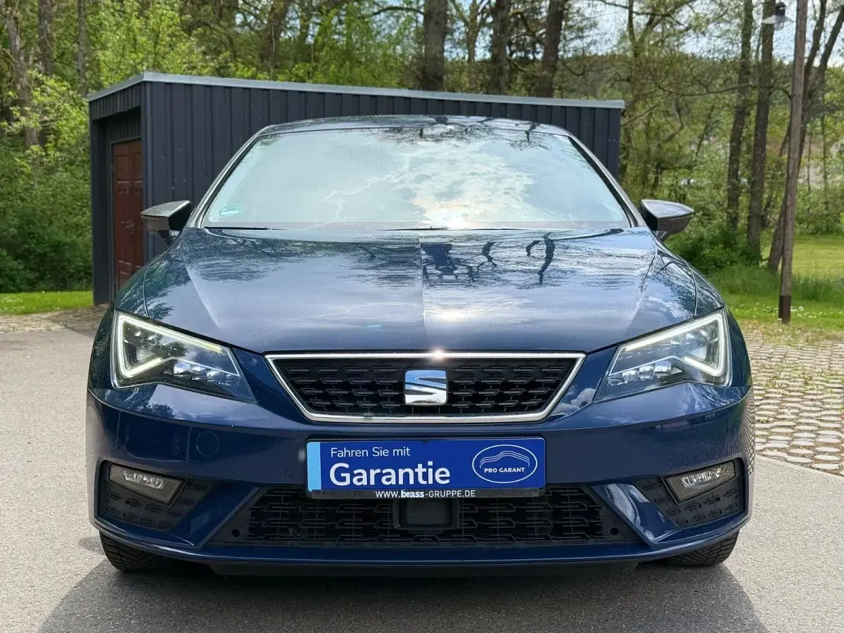 Gebraucht Seat Leon Style 110 PS (80 kW) 2017 Blau Limousine