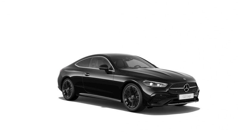 Obsidianschwarz Neu 2024 Mercedes CLE450 Coupé | 97.366 € (Teuer) - Bild 1/3