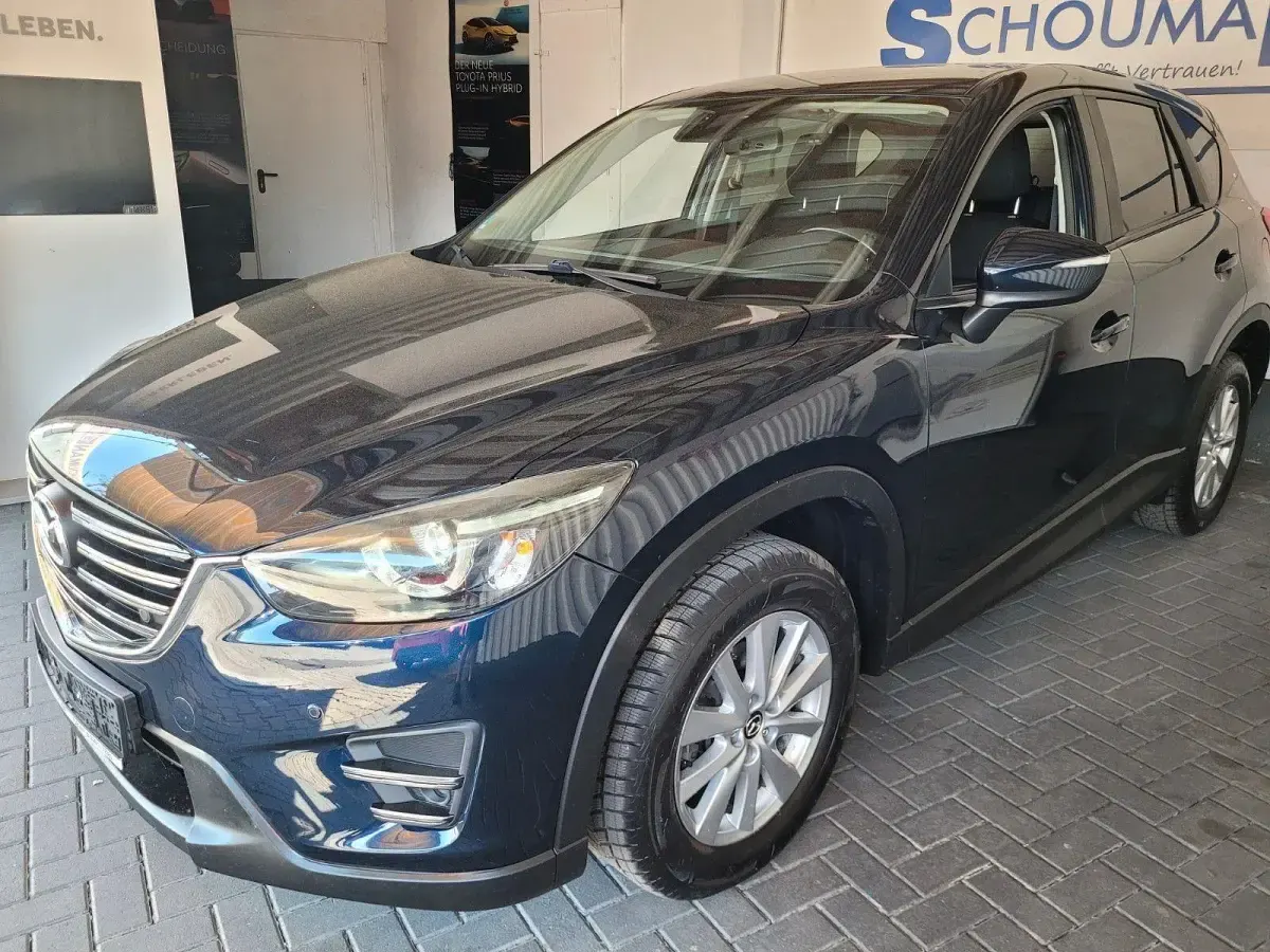 Gebraucht Mazda CX-5 Exclusive-Line 165 PS (121 kW) 2016 Blau SUV