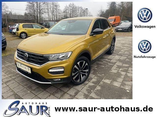 Kurkumagelb metallic (metallic) Gebraucht 2021 VW T-Roc United SUV | 17.900 € (Guter Preis) - Bild 1/4