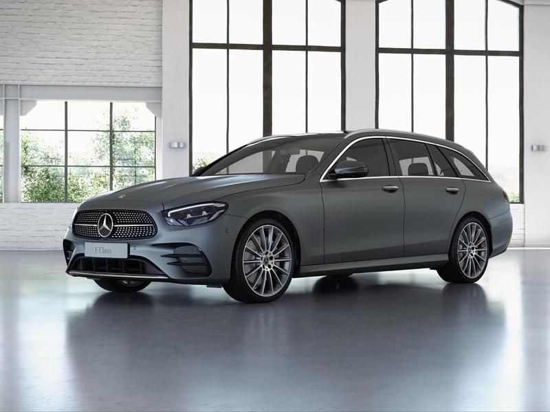 Designo selenitgrau magno Gebraucht 2022 Mercedes E450 AMG Kombi | 49.887 € (Teuer) - Bild 1/4