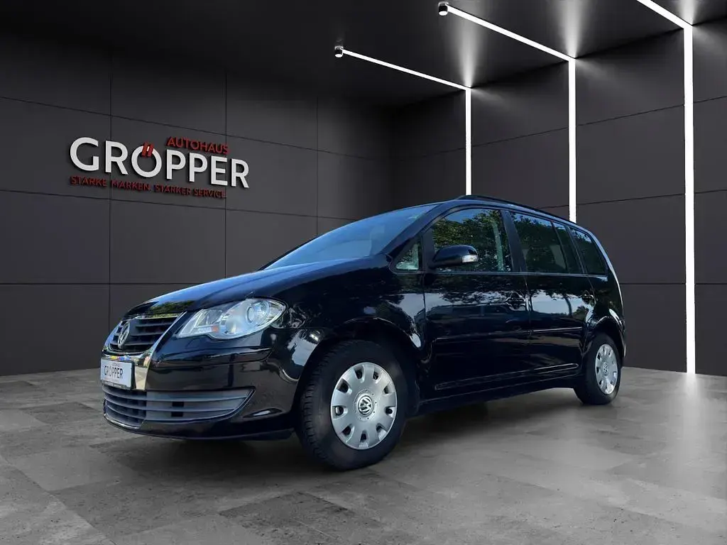 Gebraucht VW Touran Highline 140 PS (102 kW) 2007 Schwarz Van / Kleinbus