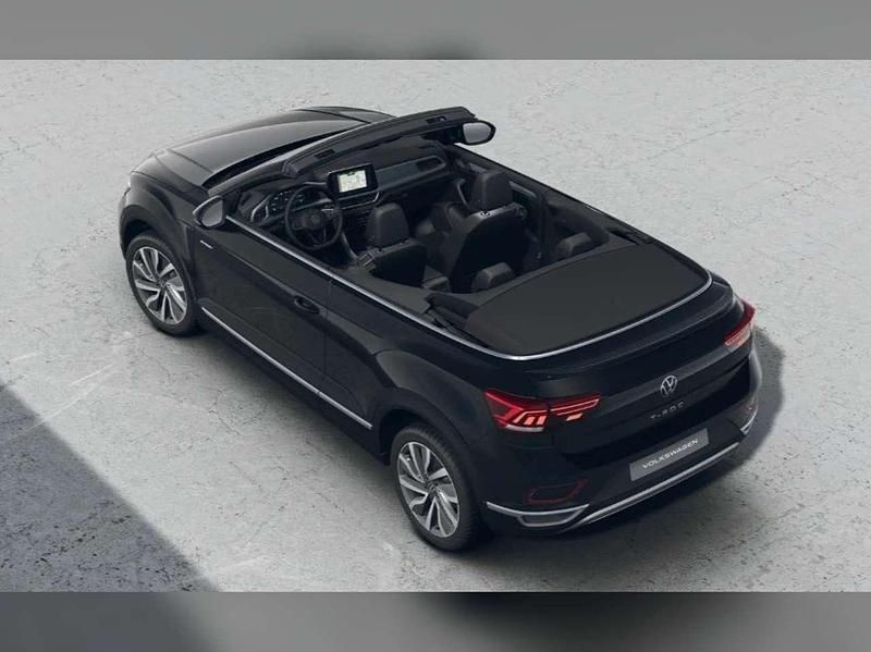 Neu VW T-Roc Cabriolet 150 PS (110 kW) 2025 Deep black perleffekt / schwa Cabrio