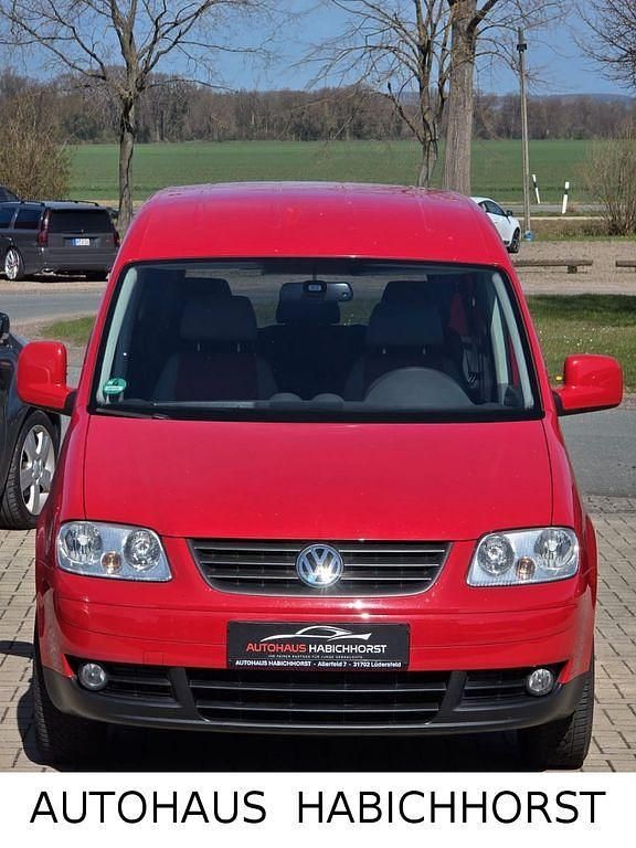 Gebraucht VW Caddy Life 102 PS (75 kW) 2009 Rot Van / Kleinbus