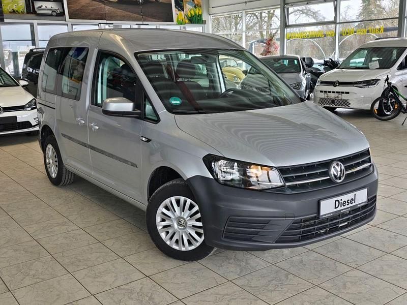 Gebraucht VW Caddy Trendline 102 PS (75 kW) 2019 Silber Van / Kleinbus