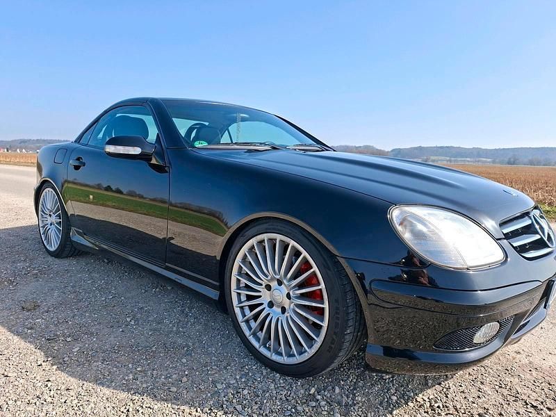 Gebraucht Mercedes SLK320 216 PS (158 kW) 2001 Schwarz Cabrio