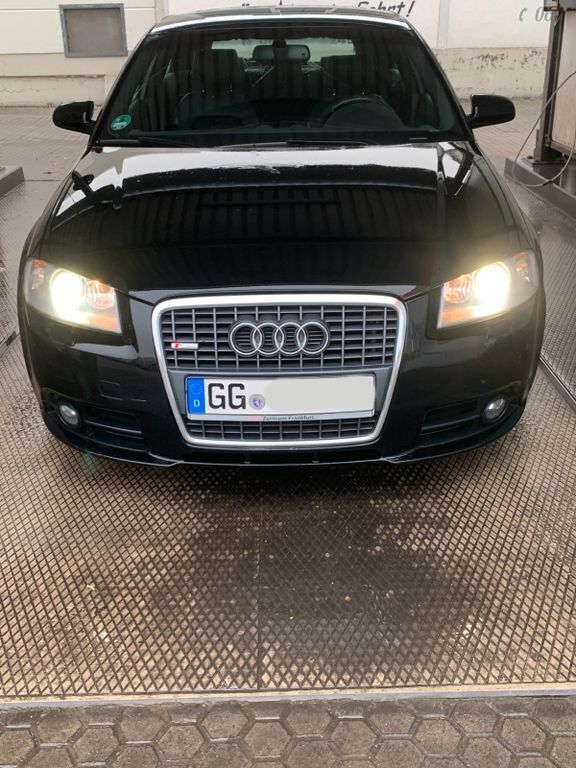 Schwarz Gebraucht 2006 Audi A3 S-Line Limousine | 3.200 € (Guter Preis) - Bild 1/4