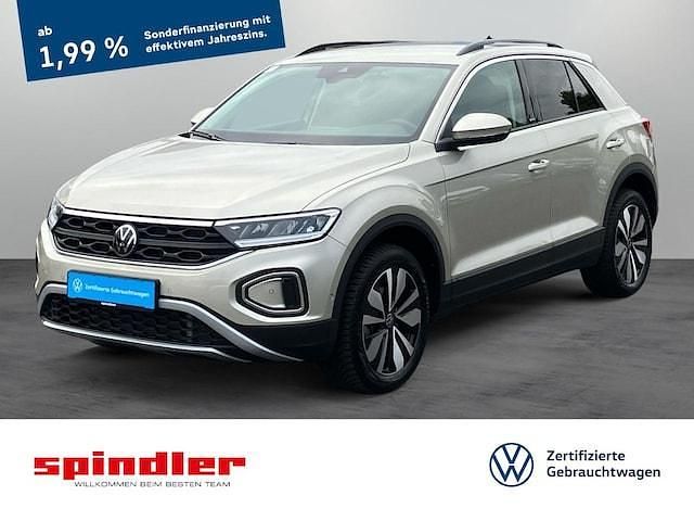 Ivory silver metallic Gebraucht 2024 VW T-Roc Move SUV | 30.480 € (Fairer Preis) - Bild 1/3