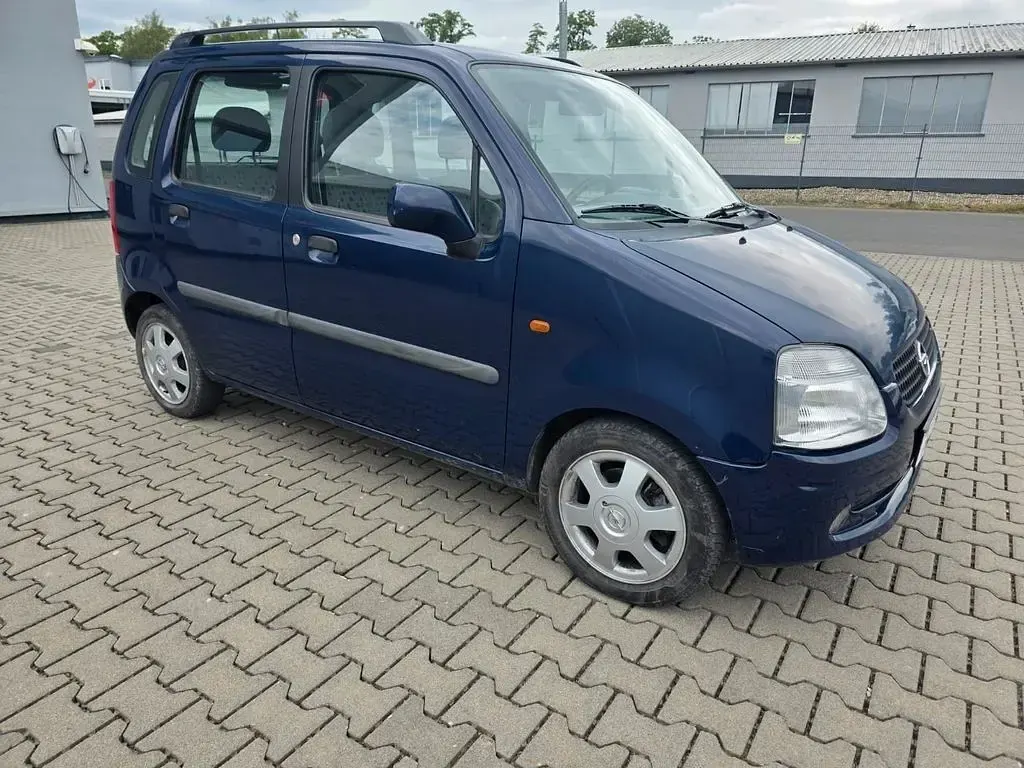 Gebraucht Opel Agila Color Edition 75 PS (55 kW) 2001 Blau Van / Kleinbus