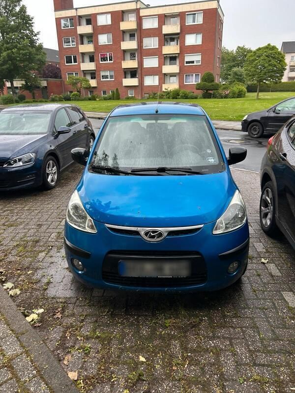 Blau Gebraucht 2008 Hyundai i10 Kleinwagen | 2.000 € (Fairer Preis) - Bild 1/4