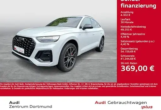 Gebraucht Audi Q5 Sportback S-Line 265 PS (194 kW) 2025 Weiß SUV