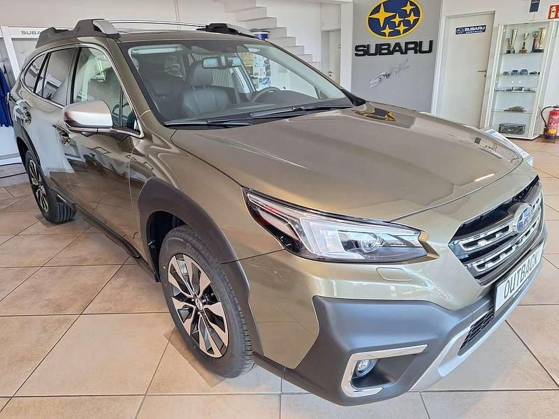 Autumm green Neu 2025 Subaru Outback Platinum SUV | 44.990 € (Fairer Preis) - Bild 1/4