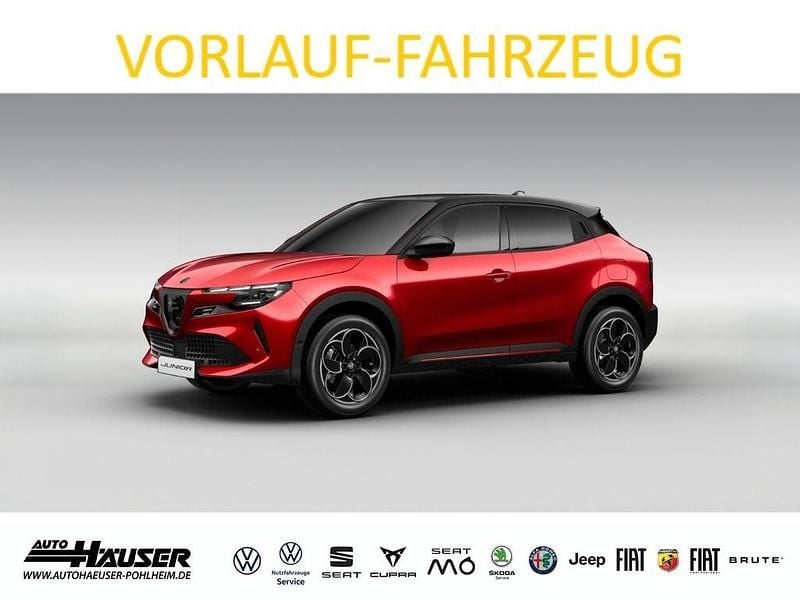 Neu Alfa Romeo Junior Edizione Speciale 114 kW (156 PS) 2025 Rosso brera mit schwarzem dach SUV