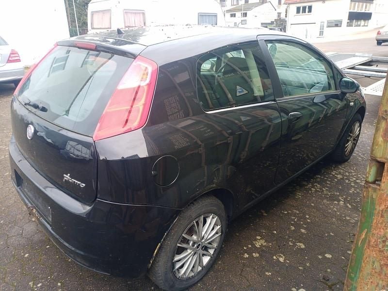 Gebraucht Fiat Punto 2009 Schwarz Kleinwagen