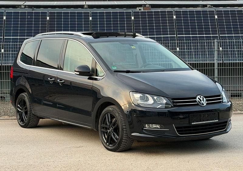 Schwarz Gebraucht 2012 VW Sharan Exclusive Van / Kleinbus | 10.300 € (Guter Preis) - Bild 1/4