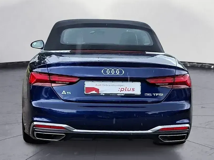 Gebraucht Audi A5 Cabriolet S-Line 150 PS (110 kW) 2022 Blau Cabrio