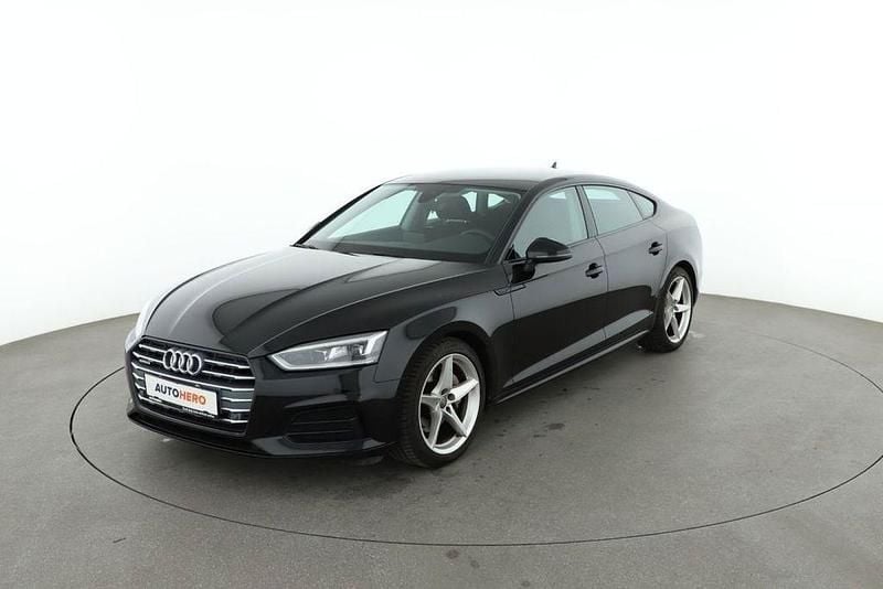 Brillantschwarz Gebraucht 2019 Audi A5 Sportback Sport Limousine | 26.890 € (Guter Preis) - Bild 1/4