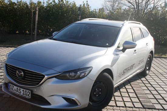 Gebraucht Mazda 6 175 PS (128 kW) 2015 Silber metallic Kombi