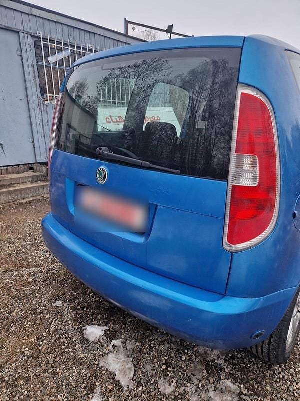 Gebraucht Skoda Roomster 86 PS (63 kW) 2007 Blau Van / Kleinbus