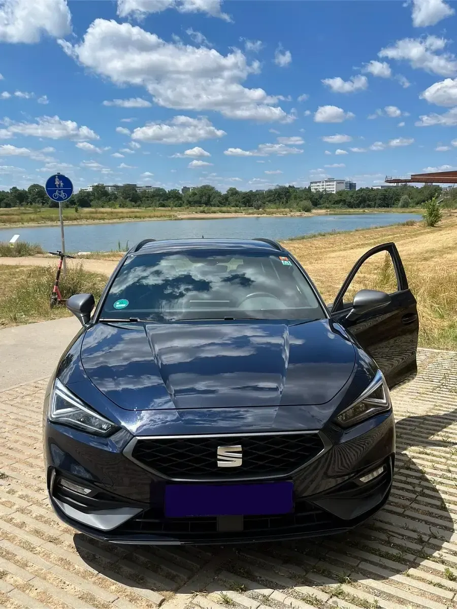 Gebraucht Seat Leon FR 150 PS (110 kW) 2022 Blau Kombi
