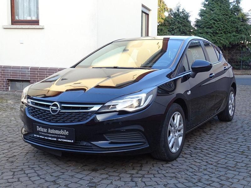 Gebraucht Opel Astra 110 PS (80 kW) 2019 Schwarz Limousine