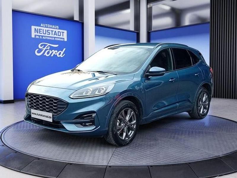 Chrome blue metallic Gebraucht 2022 Ford Kuga ST-Line X SUV | 26.890 € (Fairer Preis) - Bild 1/4