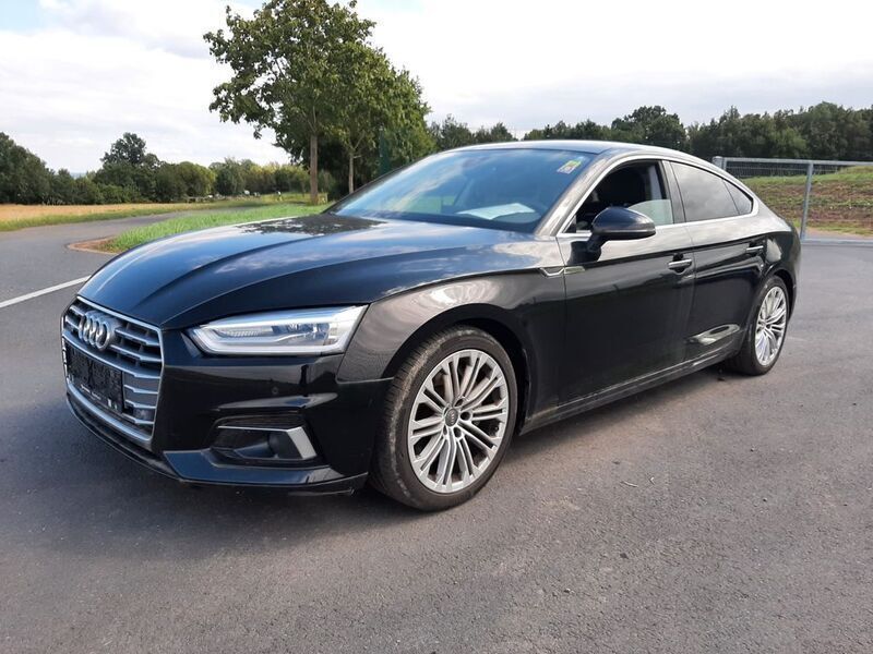 Schwarz Gebraucht 2019 Audi A5 Sportback Limousine | 24.990 € (Superpreis) - Bild 1/4