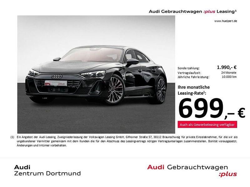 Schwarz Gebraucht 2025 Audi e-tron GT quattro Sport Limousine | 101.995 € - Bild 1/3
