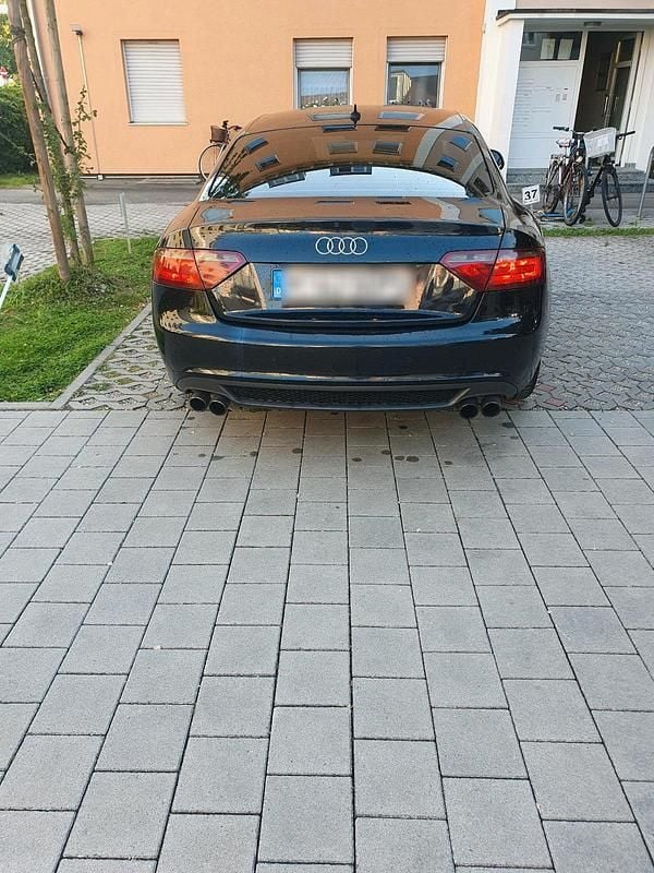 Schwarz Gebraucht 2008 Audi A5 S-Line Coupé | 6.300 € (Fairer Preis) - Bild 1/4