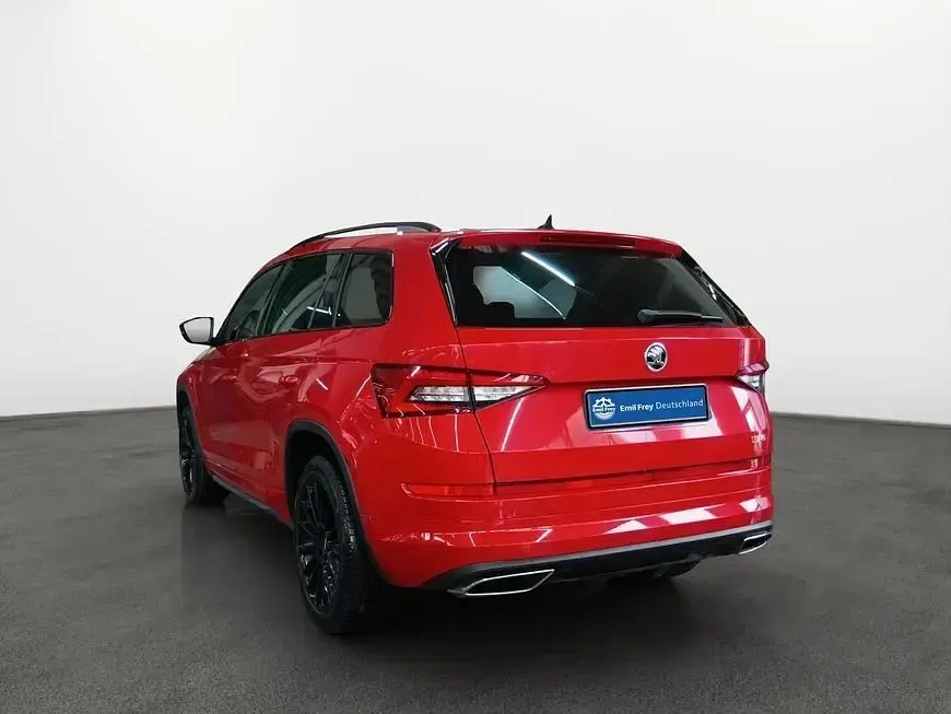 Gebraucht Skoda Kodiaq RS 239 PS (175 kW) 2019 Velvet rot metallic SUV