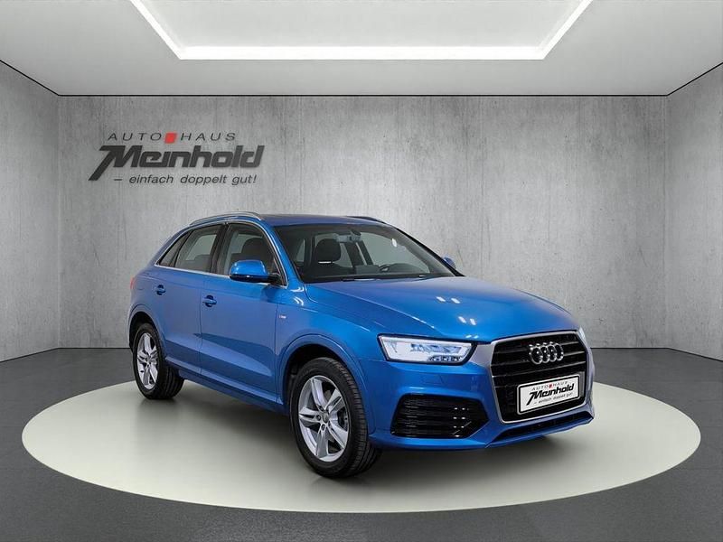 Gebraucht Audi Q3 S-Line 150 PS (110 kW) 2015 Hainanblau metallic SUV