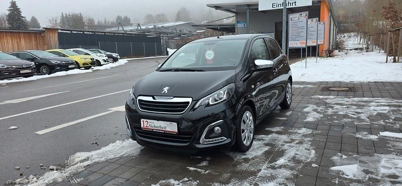 Gebraucht Peugeot 108 Style 72 PS (52 kW) 2020 Schwarz Kleinwagen