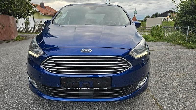 Gebraucht Ford Grand C-Max Titanium 125 PS (91 kW) 2016 Blau Van / Kleinbus