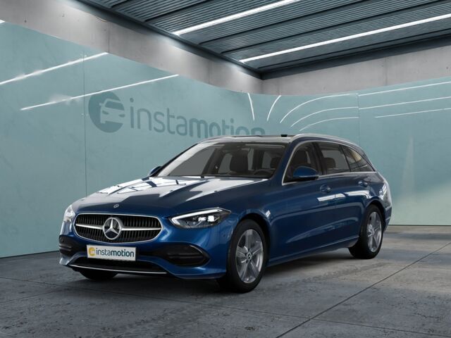 Blau Gebraucht 2023 Mercedes C300e Kombi | 40.035 € (Fairer Preis) - Bild 1/2