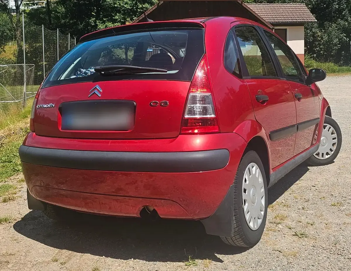 Gebraucht Citroën C3 60 PS (44 kW) 2007 Rot Kleinwagen