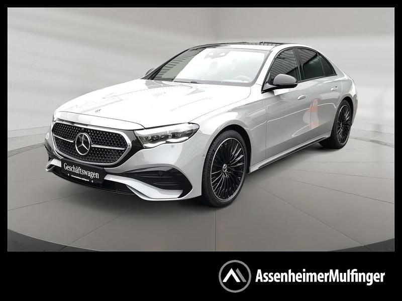 Manufaktur lack manufaktur alpingrau uni Gebraucht 2025 Mercedes E450 Limousine | 91.980 € - Bild 1/4